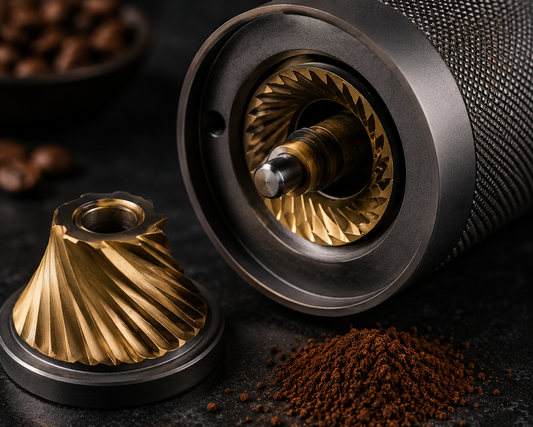 Titanium Burr Grinder Guide: Is a Titanium-Coated Manual Burr Grinder Worth It?