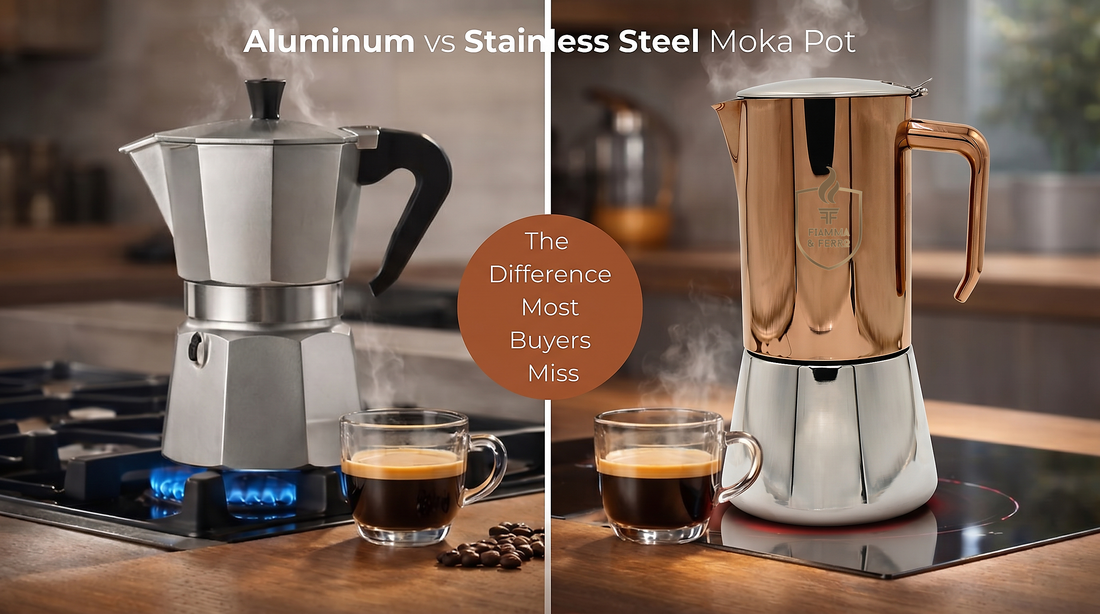 Bialetti Aluminum vs. Stainless Steel Moka Pot — What Most Buyers Overlook