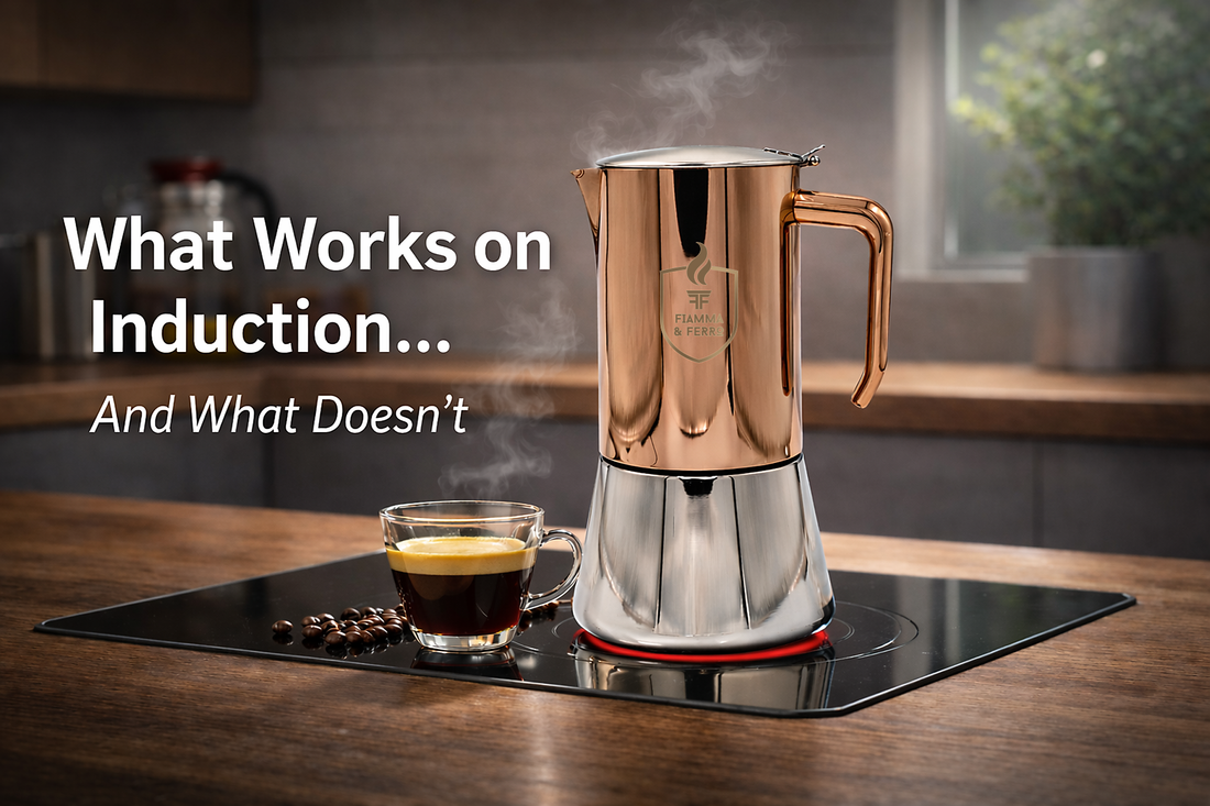 Induction Moka Pot — The Complete Guide to Induction Stovetop Coffee (What Works and What Doesn't)