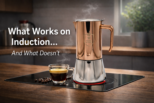 Induction Moka Pot — The Complete Guide to Induction Stovetop Coffee (What Works and What Doesn't)