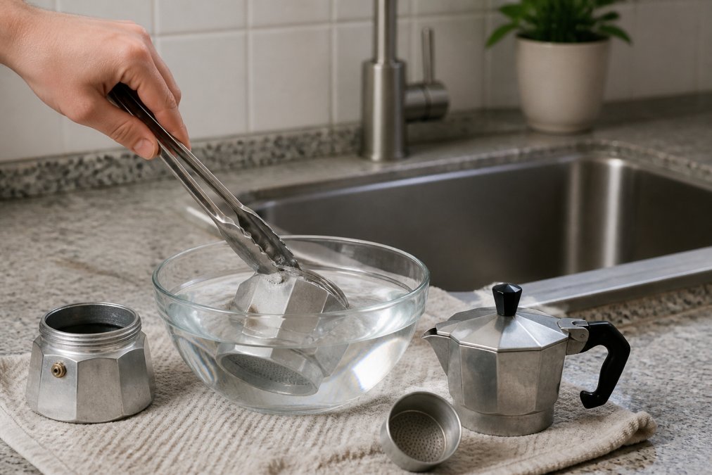How to Descale a Moka Pot Safely