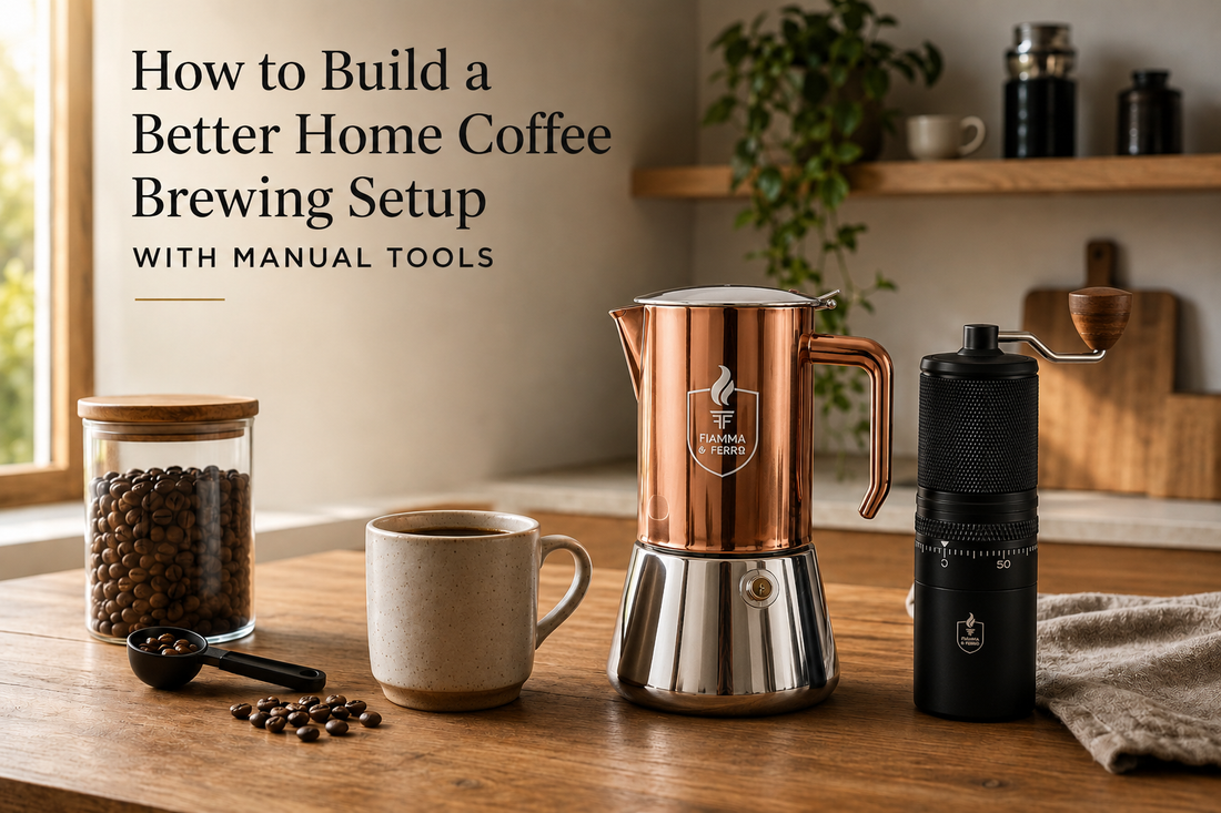 How to Build a Better Home Coffee Brewing Setup With Manual Tools