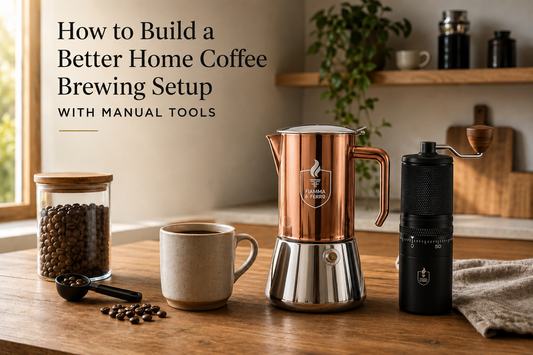 How to Build a Better Home Coffee Brewing Setup With Manual Tools