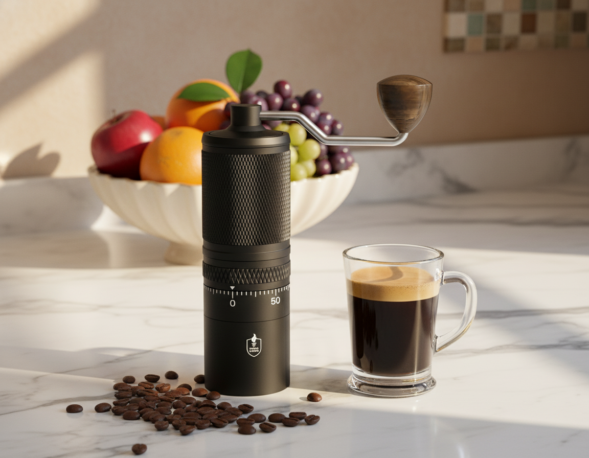 Fiamma & Ferro Titanium+ Precision Manual Coffee Grinder