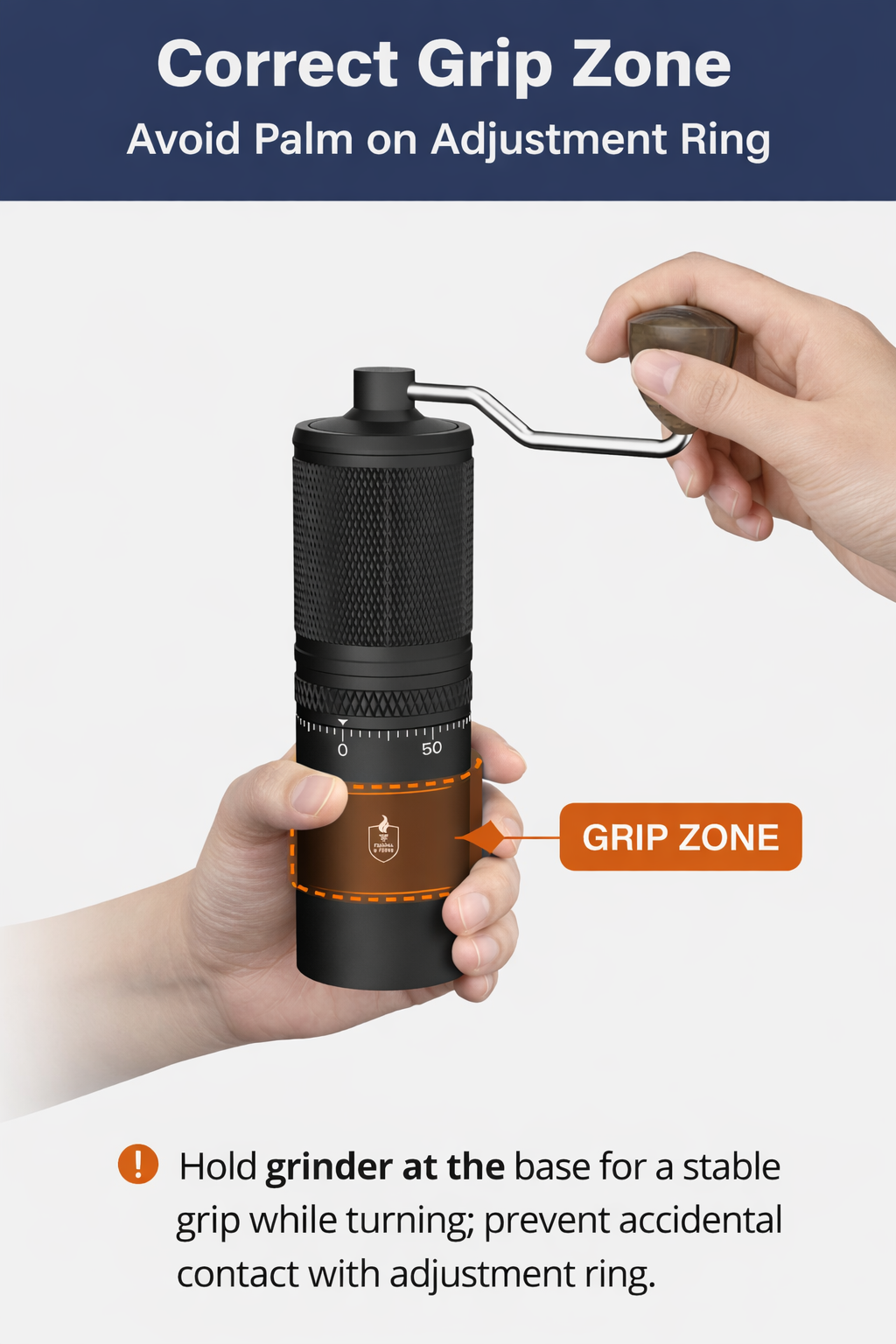 Fiamma & Ferro Espresso Ritual Bundle — Titanium+ Professional Grinder + 12-Cup Stainless Steel Stovetop Espresso Maker